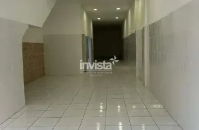 Ponto comercial para alugar no Marapé, Santos 