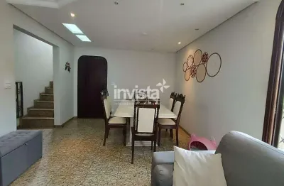 Casa com 3 quartos à venda no Boqueirão, Santos 