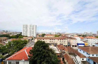 Apartamento com 1 quarto à venda no Macuco, Santos 
