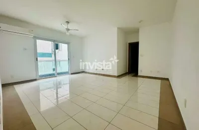 Apartamento com 3 quartos para alugar no Embaré, Santos 