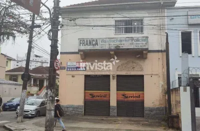 Loja/ponto comercial de esquina com estacionamento no canal 2 em santos