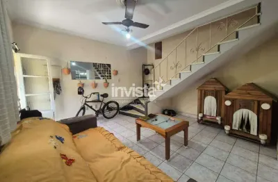 Casa com 2 quartos à venda no Campo Grande, Santos 