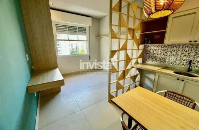 Apartamento com 1 quarto à venda no Ponta da Praia, Santos 
