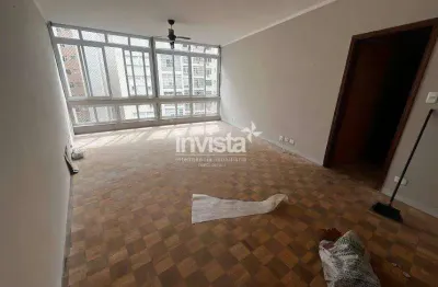 Apartamento com 3 quartos para alugar no Gonzaga, Santos 