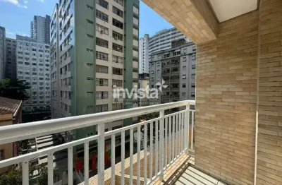 Apartamento com 2 quartos à venda no José Menino, Santos 