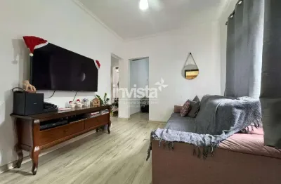 Apartamento com 2 quartos à venda no Embaré, Santos 