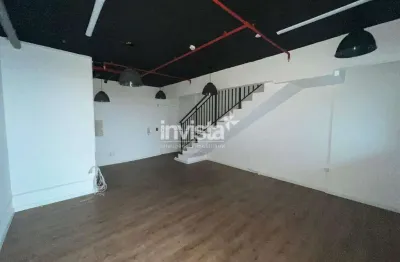 Sala comercial para alugar no Valongo, Santos 