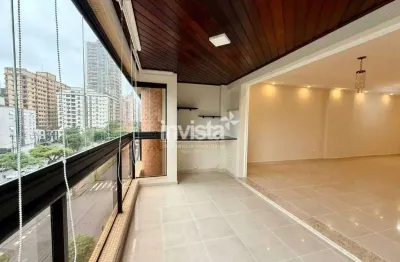 Apartamento com 3 quartos à venda no Embaré, Santos 