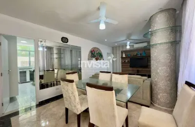Apartamento com 3 quartos à venda no Gonzaga, Santos 