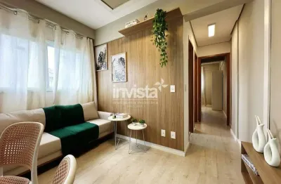 Apartamento com 2 quartos à venda no Estuário, Santos 