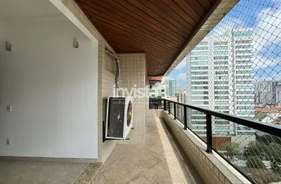 Apartamento com 4 quartos à venda no Boqueirão, Santos 