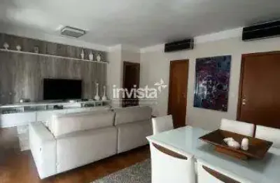 Apartamento com 3 quartos para alugar no Embaré, Santos 
