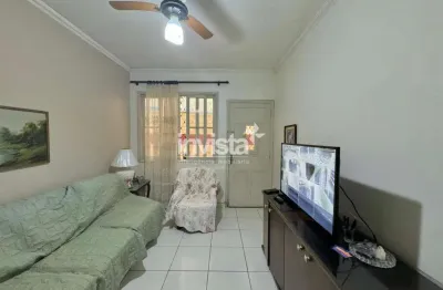 Apartamento com 2 quartos à venda no Boqueirão, Santos 