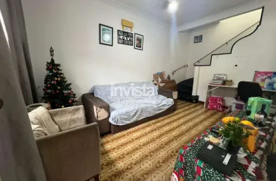 Casa com 2 quartos à venda no Macuco, Santos 