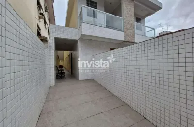 Casa com 3 quartos para alugar no Embaré, Santos 