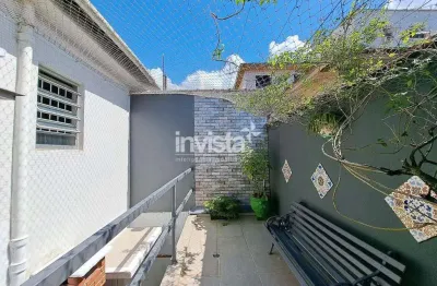 Casa com 2 quartos à venda no Campo Grande, Santos 