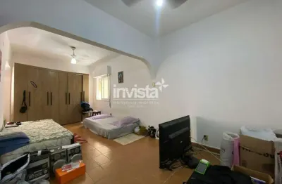 Apartamento com 1 quarto à venda no Embaré, Santos 