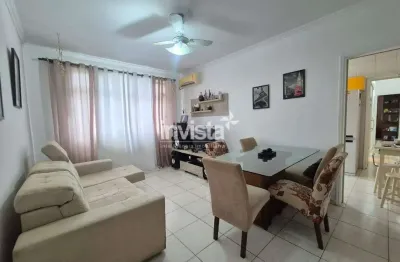 Apartamento com 2 quartos à venda na Vila Mathias, Santos 