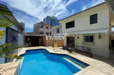 Casa com 4 quartos à venda na Aparecida, Santos 