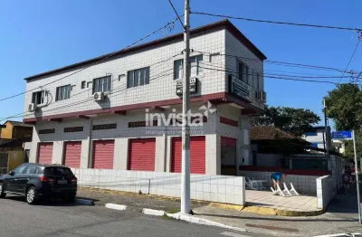 Loja/ponto comercial de esquina com 100m² para alugar na avenida jovino de melo na zona noroeste em santos