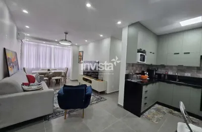 Apartamento com 3 quartos à venda no José Menino, Santos 