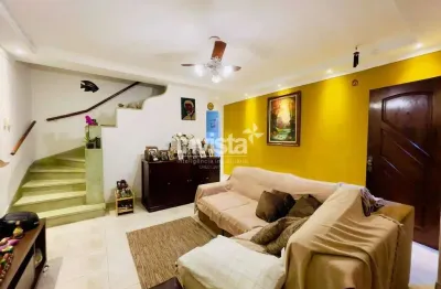 Casa com 3 quartos à venda no Macuco, Santos 