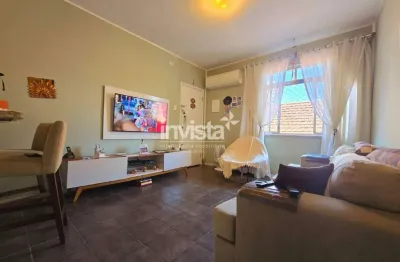 Apartamento com 2 quartos à venda no Embaré, Santos 