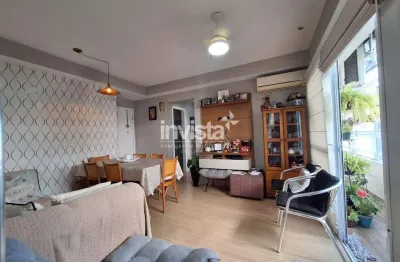 Apartamento com 2 quartos à venda no José Menino, Santos 