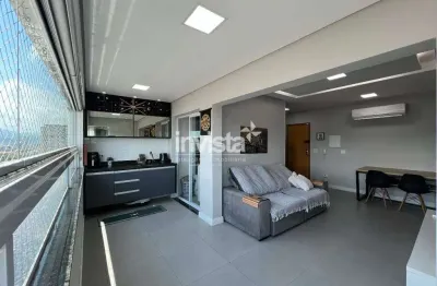 Apartamento com 2 quartos à venda no Macuco, Santos 