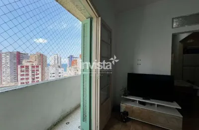 Apartamento com 2 quartos à venda no José Menino, Santos 