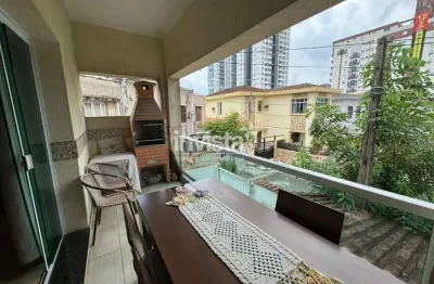 Casa com 2 quartos à venda no Macuco, Santos 