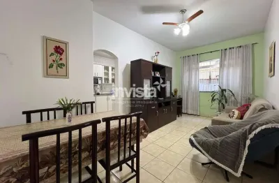 Apartamento com 2 quartos à venda no Encruzilhada, Santos 