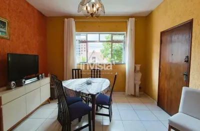 Apartamento com 2 quartos à venda no Embaré, Santos 