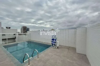 Apartamento com 2 quartos para alugar na Aparecida, Santos 