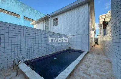 Casa com 3 quartos à venda no Embaré, Santos 