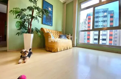 Aconchegante apartamento mobiliado para locação na ponta da praia - santos