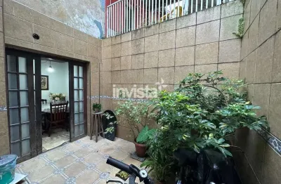 Casa com 2 quartos à venda no Campo Grande, Santos 