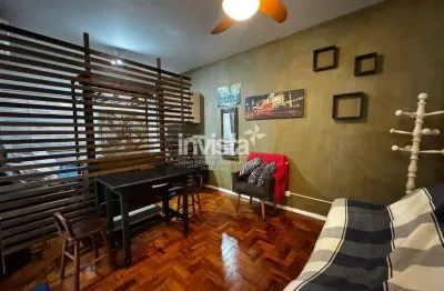 Apartamento com 1 quarto à venda no Gonzaga, Santos 