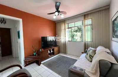 Apartamento com 2 quartos à venda no Estuário, Santos 
