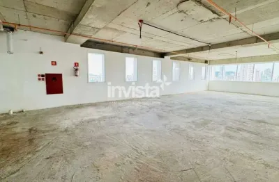 Sala comercial para alugar no Gonzaga, Santos 