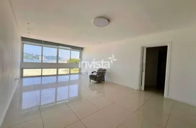 Apartamento com 3 quartos para alugar no José Menino, Santos 