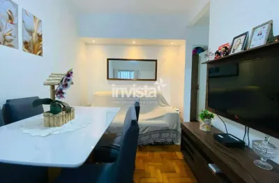 Apartamento com 1 quarto à venda no Embaré, Santos 