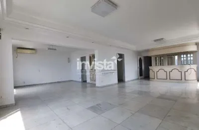Apartamento com 4 quartos à venda no Gonzaga, Santos 