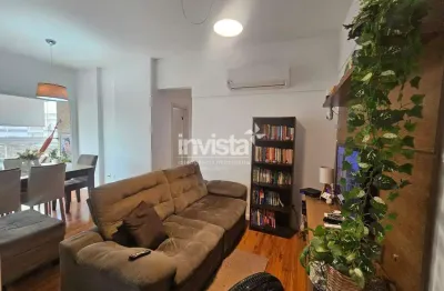 Apartamento com 2 quartos à venda no Estuário, Santos 