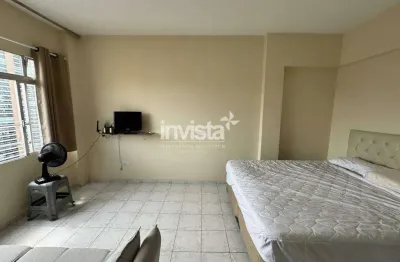 Apartamento com 1 quarto à venda no Embaré, Santos 