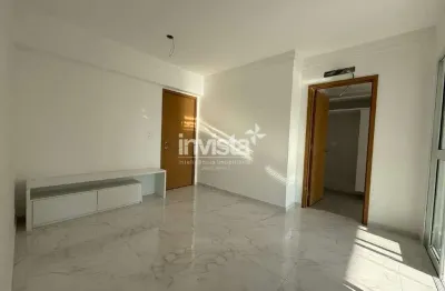 Apartamento com 2 quartos para alugar no Boqueirão, Santos 