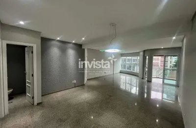 Apartamento com 4 quartos para alugar no Gonzaga, Santos 