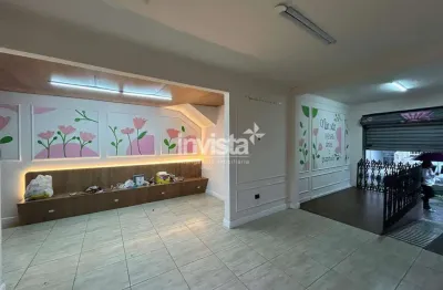 Ponto comercial para alugar na Vila Mathias, Santos 