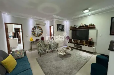 Casa com 3 quartos à venda no Embaré, Santos 