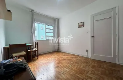 Apartamento com 1 quarto à venda no José Menino, Santos 